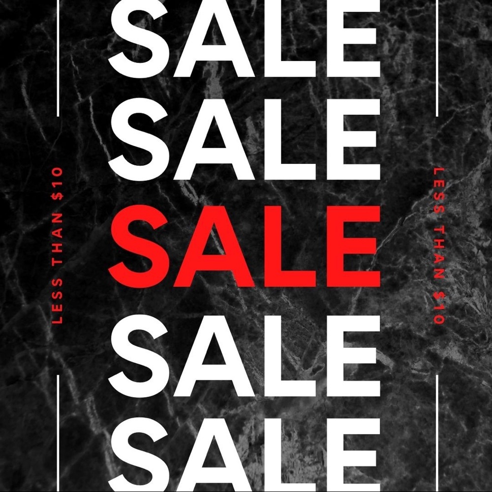 Holiday sell!! Starts at $4
